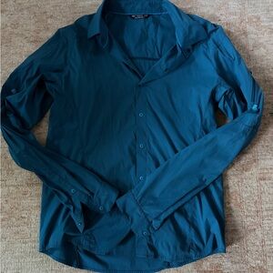 Arc'teryx Teal Casual Button Down Shirt